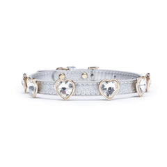 Bling Dog Collar - Heart