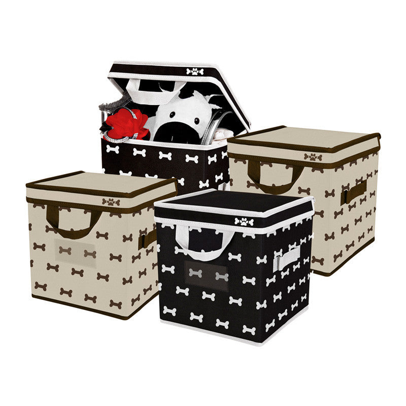 Foldable Pet Toy Box (set of 4) – LazyBonezz